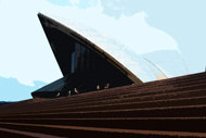 Opera House in Morning Light IV - Abstract