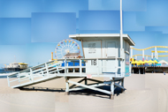 Lifeguard Station 16, Photo Collage